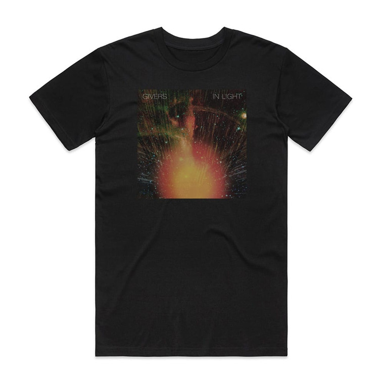 GIVERS In Light Album Cover T-Shirt Black