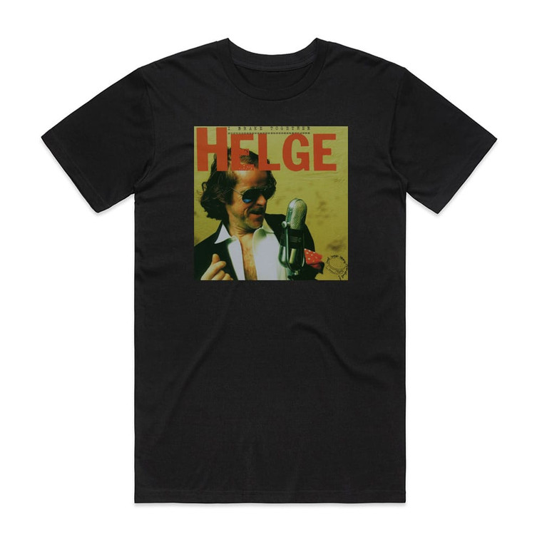 Helge Schneider I Brake Together Album Cover T-Shirt Black