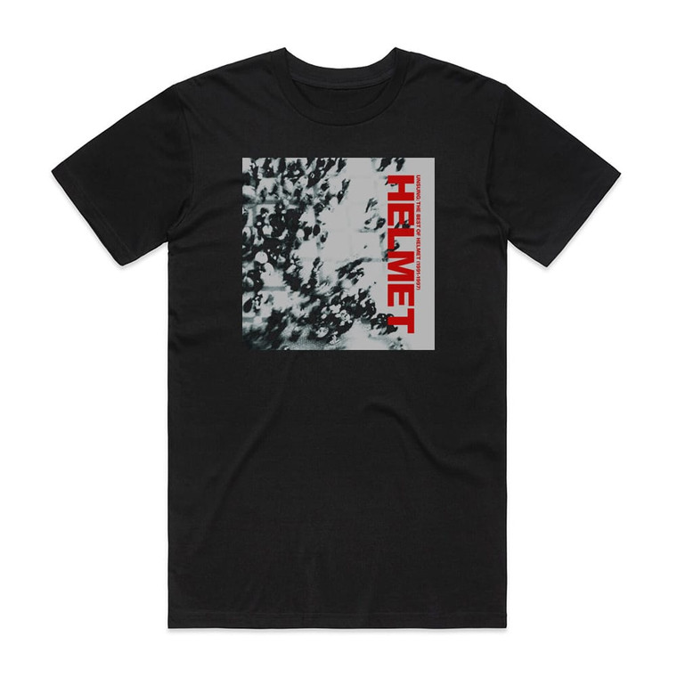 Helmet Unsung The Best Of Helmet 1991 1997 Album Cover T-Shirt Black