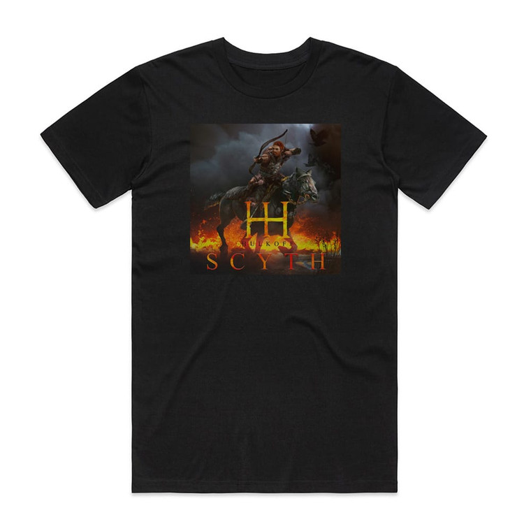 Hulkoff Scyth Album Cover T-Shirt Black