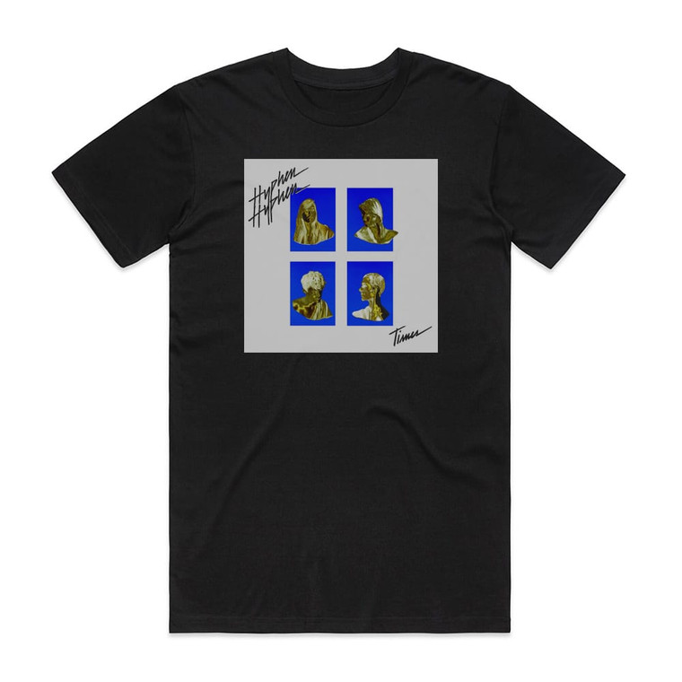 Hyphen Hyphen Times Album Cover T-Shirt Black