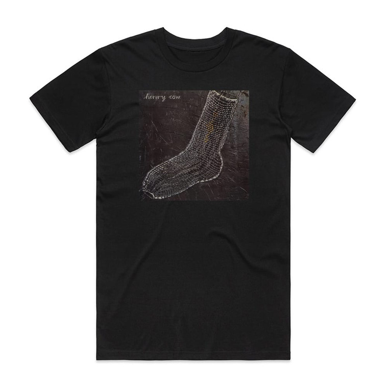 Henry Cow Unrest Album Cover T-Shirt Black