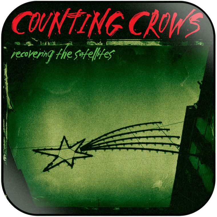 Counting Crows Recovering The Satellites Album Cover Sticker Album Cover Sticker