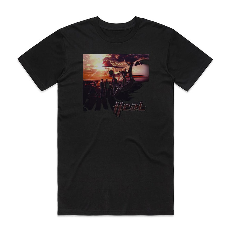HEAT Heat Album Cover T-Shirt Black