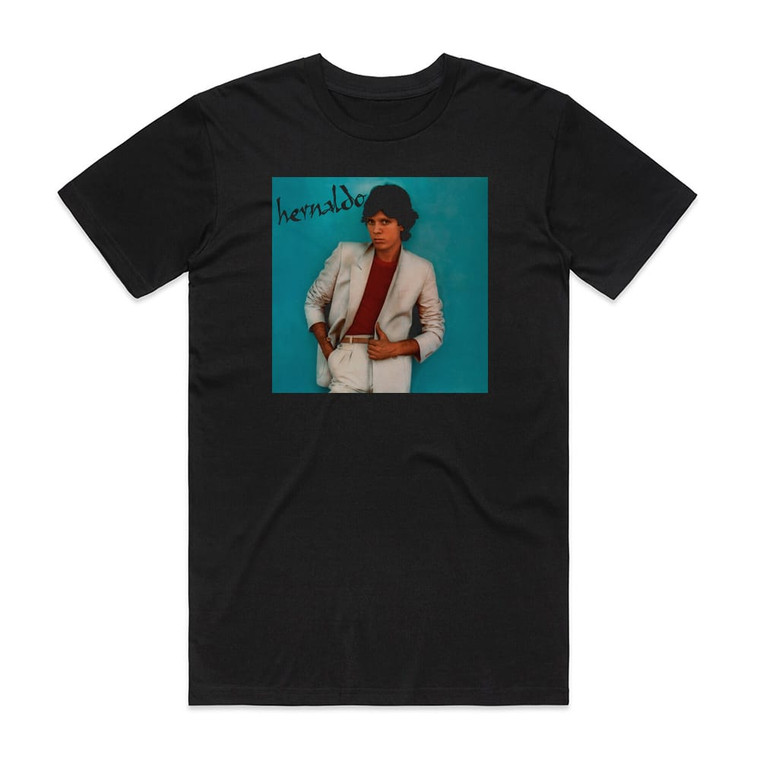 Hernaldo Zuniga Hernaldo Album Cover T-Shirt Black