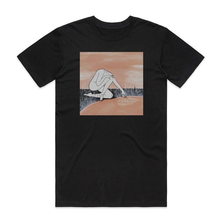 Half Waif Probable Depths Album Cover T-Shirt Black