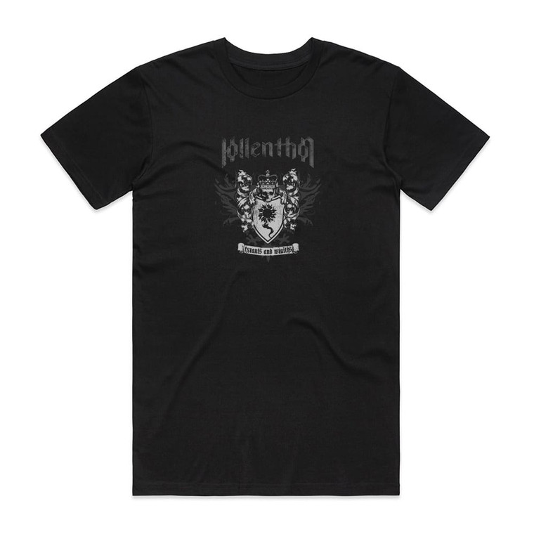 Hollenthon Tyrants And Wraiths Album Cover T-Shirt Black