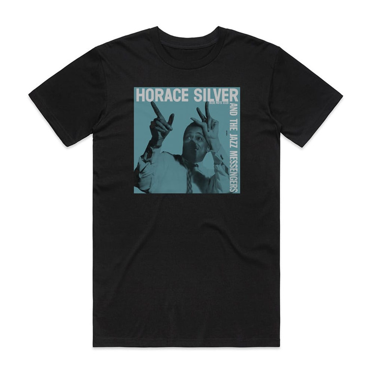 Horace Silver Horace Silver And The Jazz Messengers Album Cover T-Shirt Black