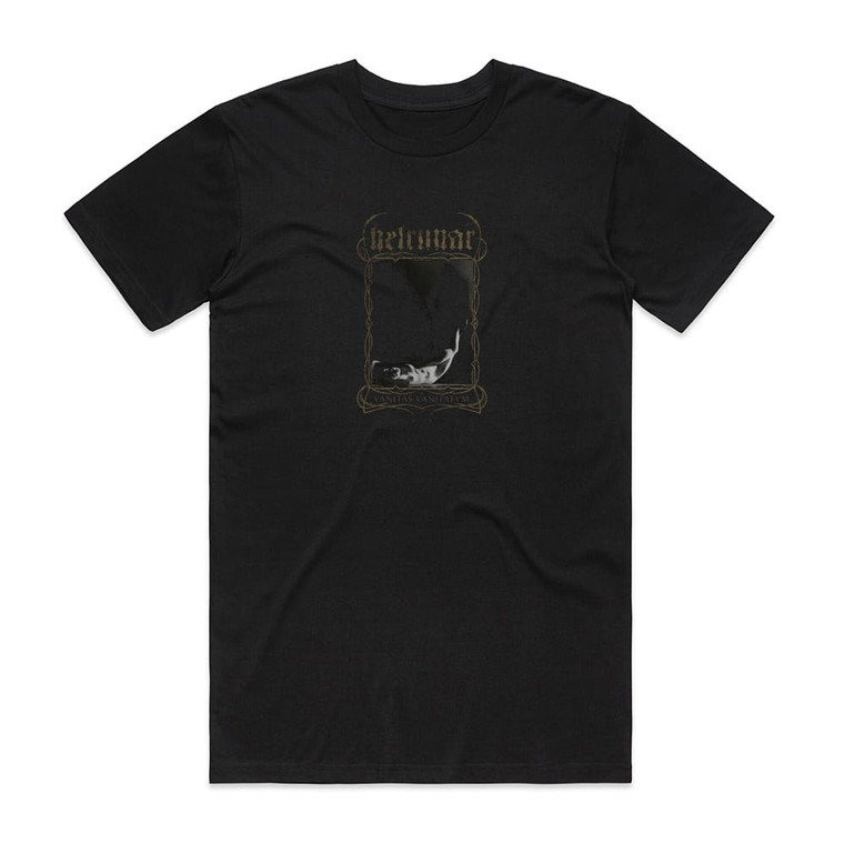 Helrunar Vanitas Vanitatvm Album Cover T-Shirt Black