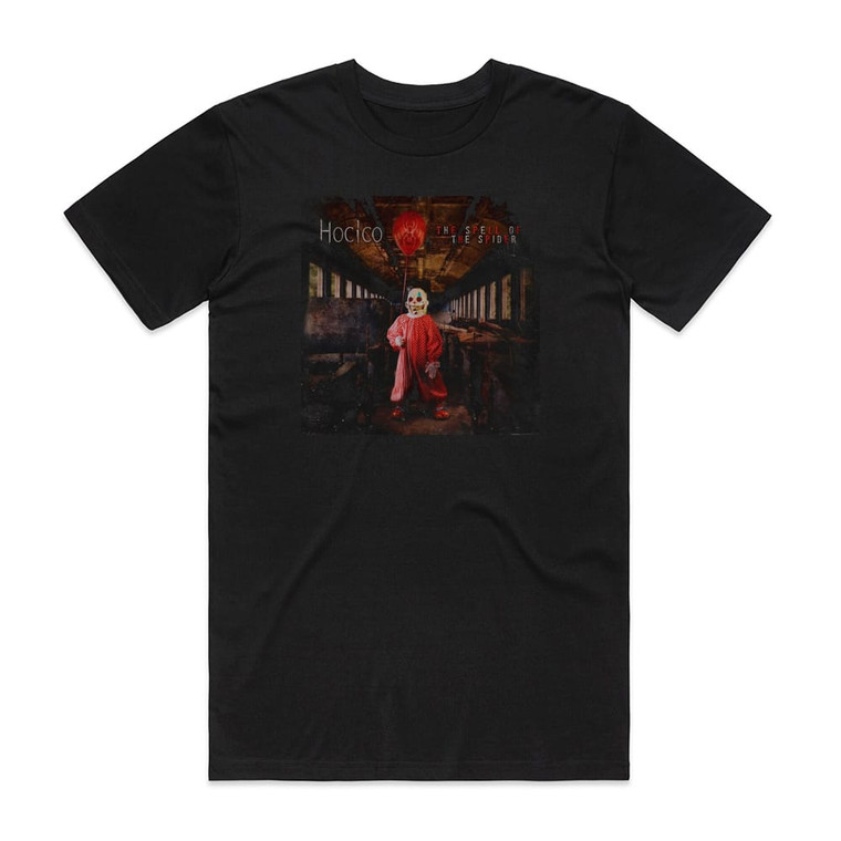Hocico The Spell Of The Spider Album Cover T-Shirt Black