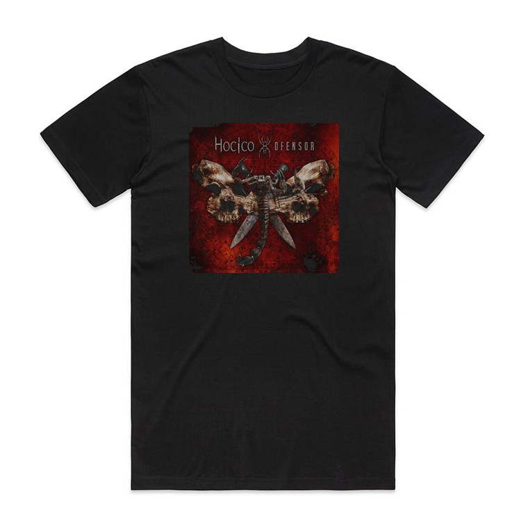 Hocico Ofensor Album Cover T-Shirt Black