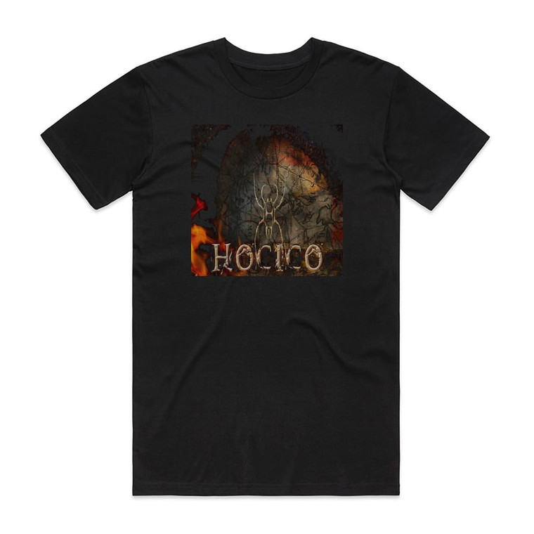 Hocico Scars Album Cover T-Shirt Black