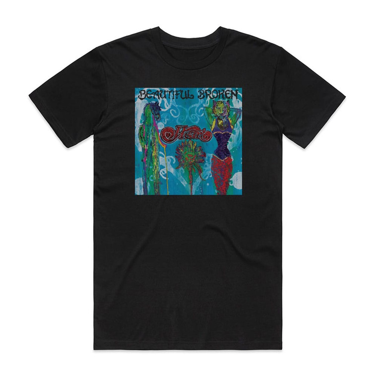Heart Beautiful Broken Album Cover T-Shirt Black