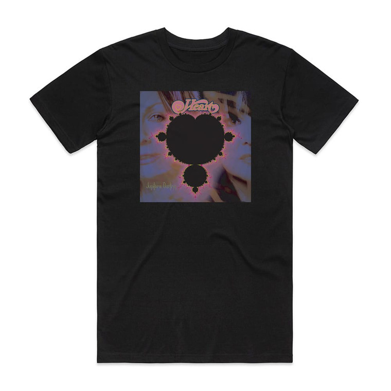 Heart Jupiters Darling Album Cover T-Shirt Black