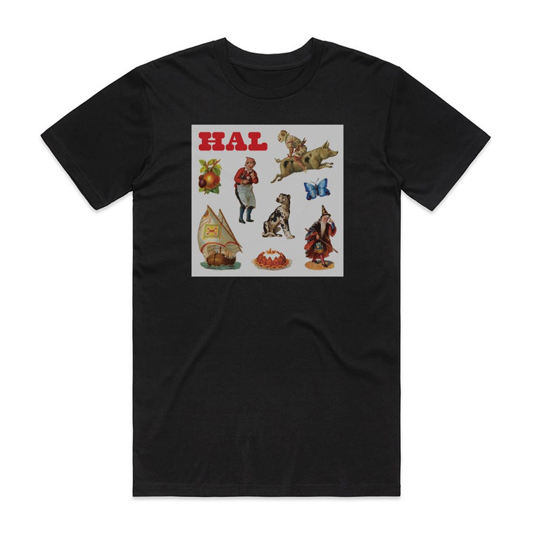 HAL Hal Album Cover T-Shirt Black
