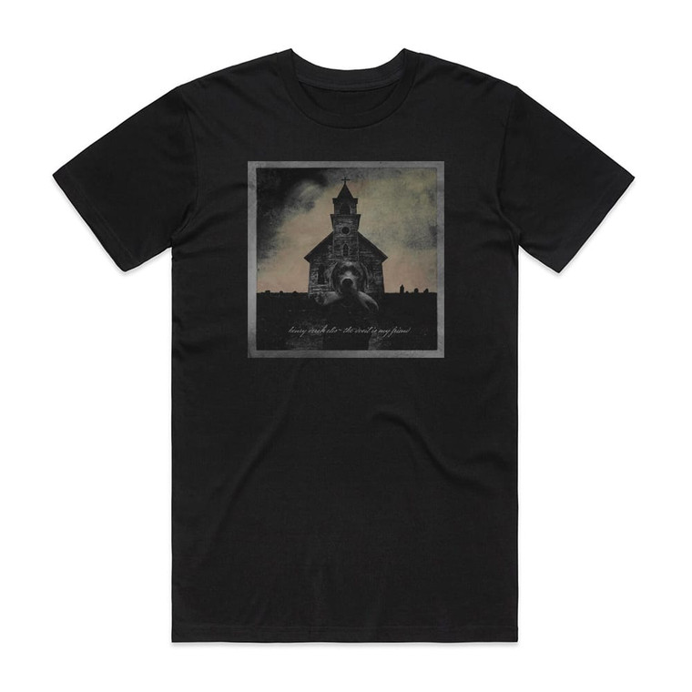 Henry Derek Elis The Devil Is My Friend Album Cover T-Shirt Black