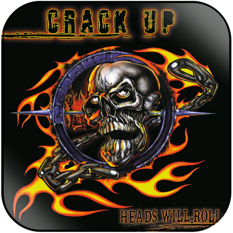 Crack Up Heads Will Roll Album Cover Sticker Album Cover Sticker