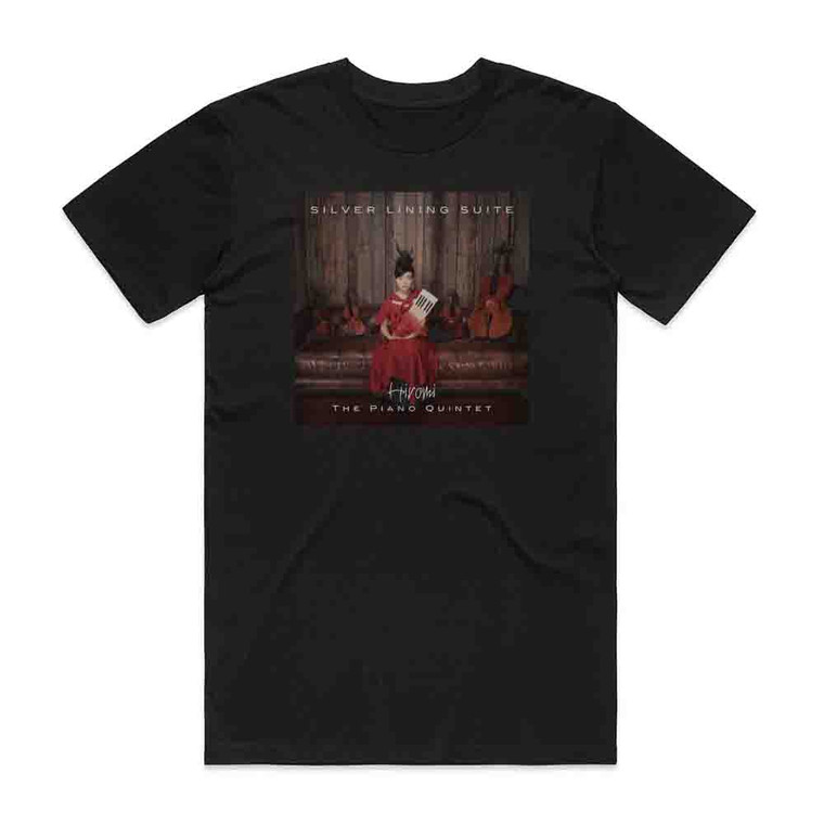 Hiromi Uehara Silver Lining Suite Album Cover T-Shirt Black