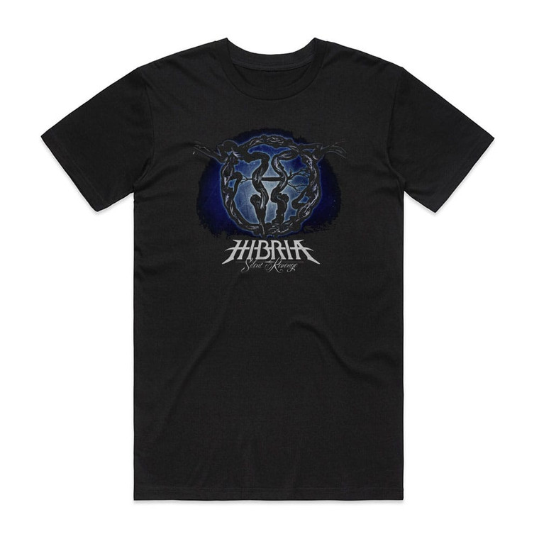 Hibria Silent Revenge Album Cover T-Shirt Black