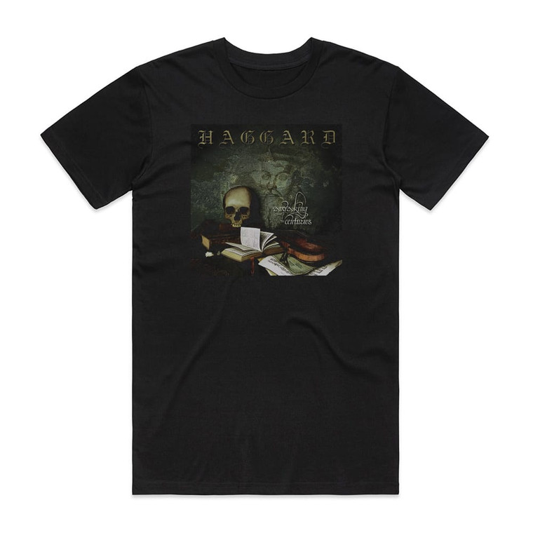 Haggard Awaking The Centuries Album Cover T-Shirt Black