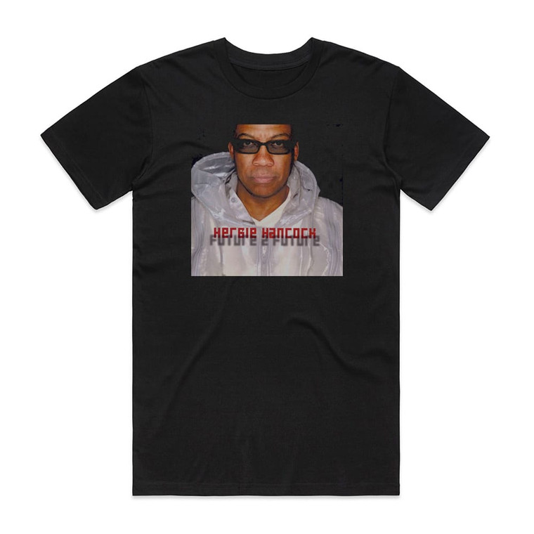 Herbie Hancock Future 2 Future Album Cover T-Shirt Black