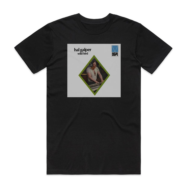 Hal Galper Wild Bird Album Cover T-Shirt Black