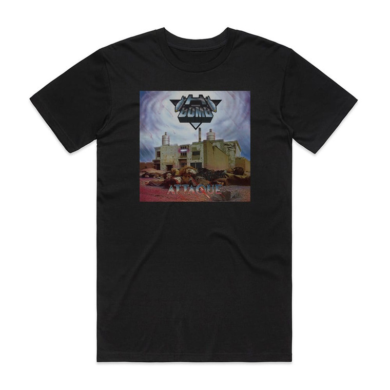 H-Bomb Attaque Album Cover T-Shirt Black