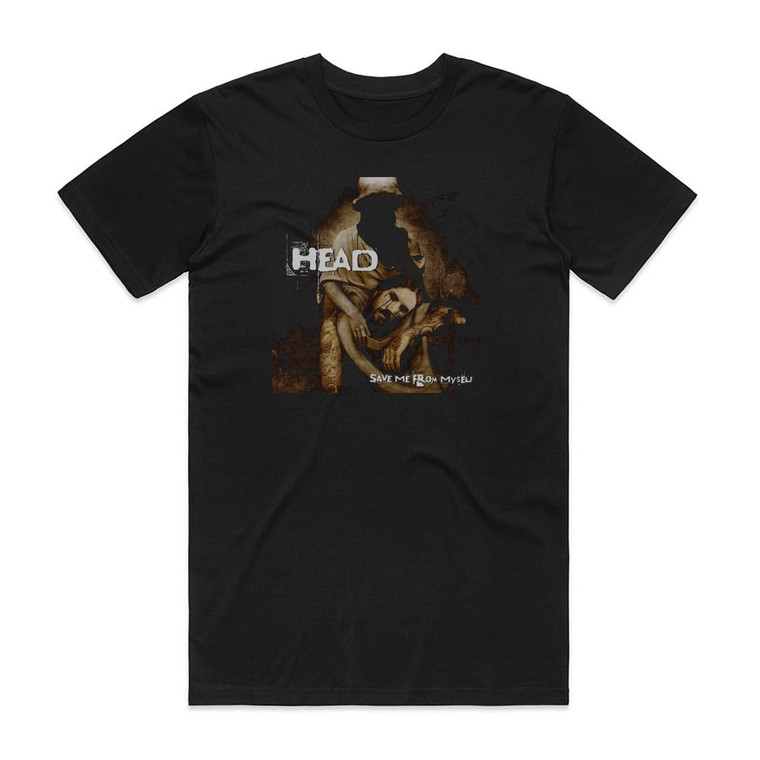 Head Save Me From Myself Album Cover T-Shirt Black