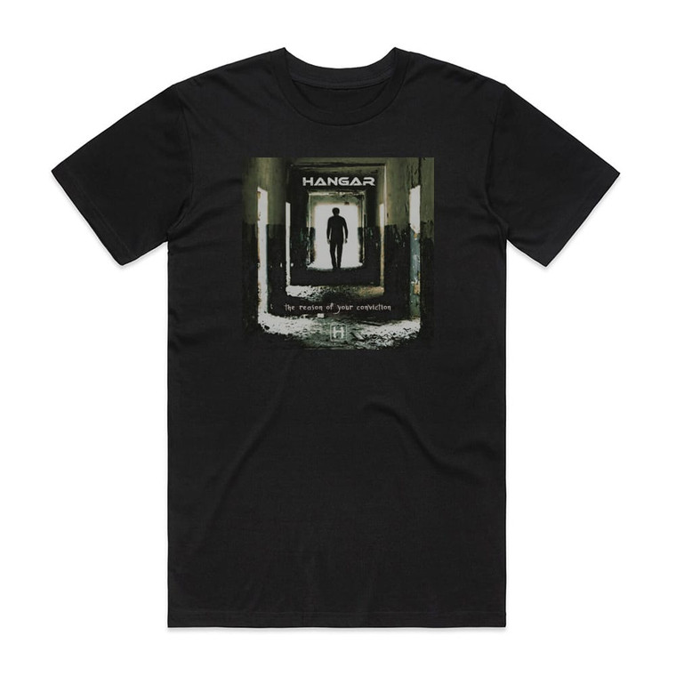 Hangar The Reason Of Your Conviction Album Cover T-Shirt Black