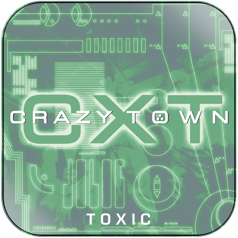 Crazy Town Toxic-2 Album Cover Sticker Album Cover Sticker