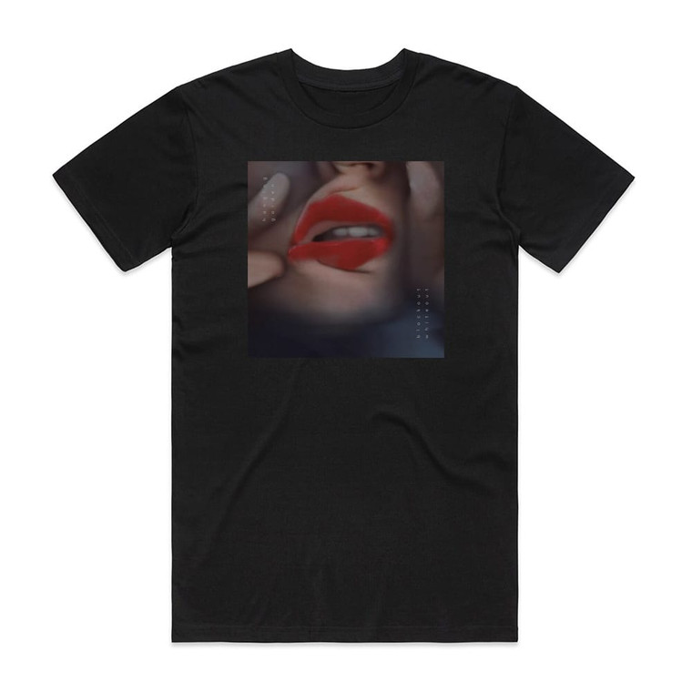 Hanging Garden Blackout Whiteout Album Cover T-Shirt Black