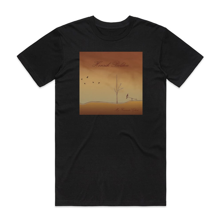 Henrik Belden My Favourite Ghost Album Cover T-Shirt Black