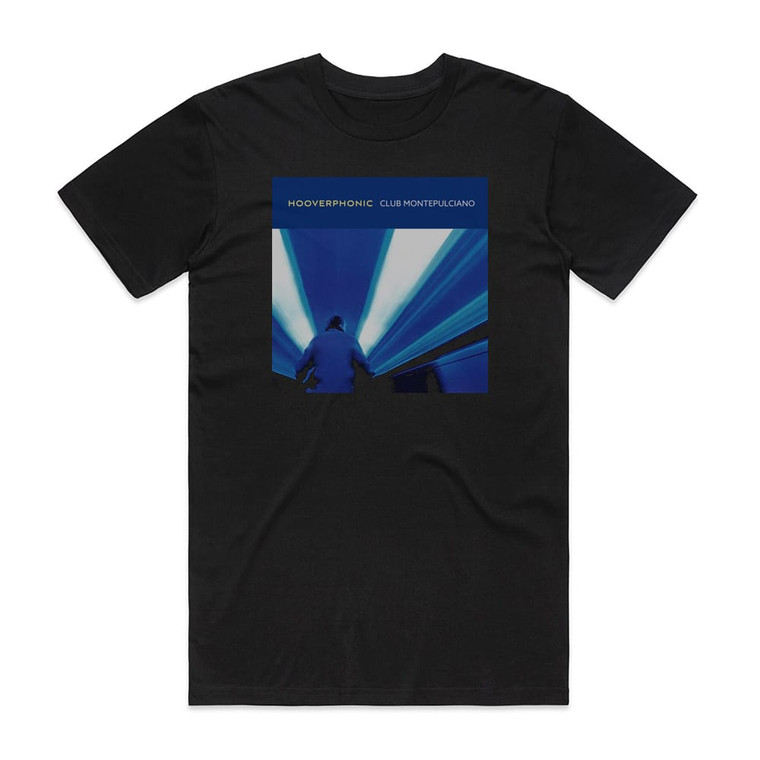 Hooverphonic Club Montepulciano Album Cover T-Shirt Black