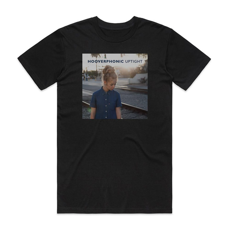Hooverphonic Uptight Album Cover T-Shirt Black