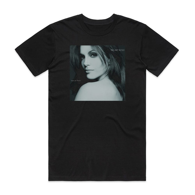 Hilary Kole You Are There Album Cover T-Shirt Black