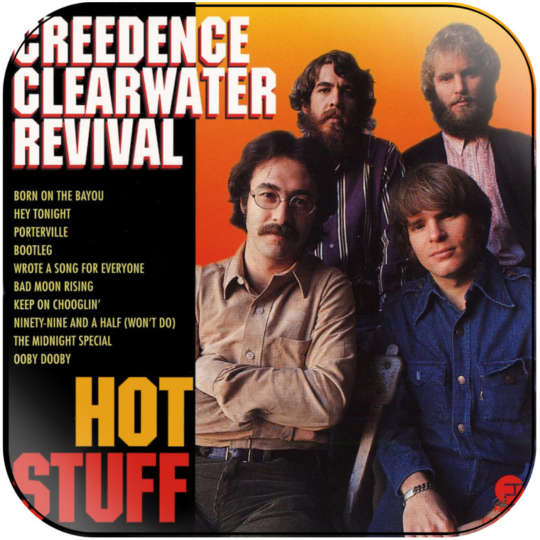 Creedence Clearwater Revival Hot Stuff Album Cover Sticker Album Cover Sticker Creedence Clearwater Revival Hot Stuff Album Cover Sticker Album Cover Sticker