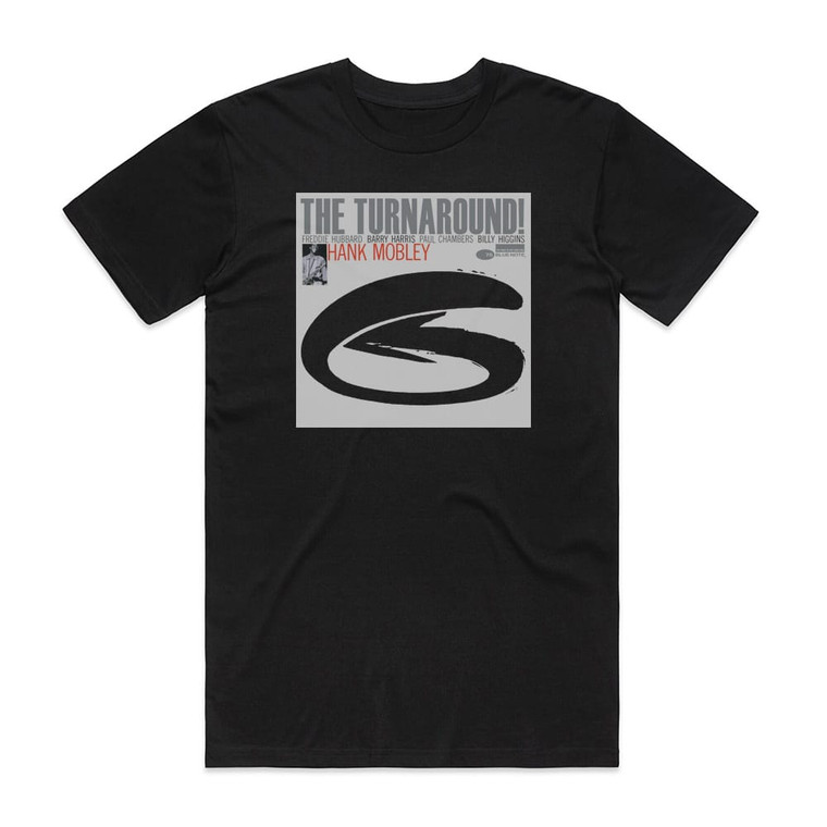 Hank Mobley The Turnaround Album Cover T-Shirt Black