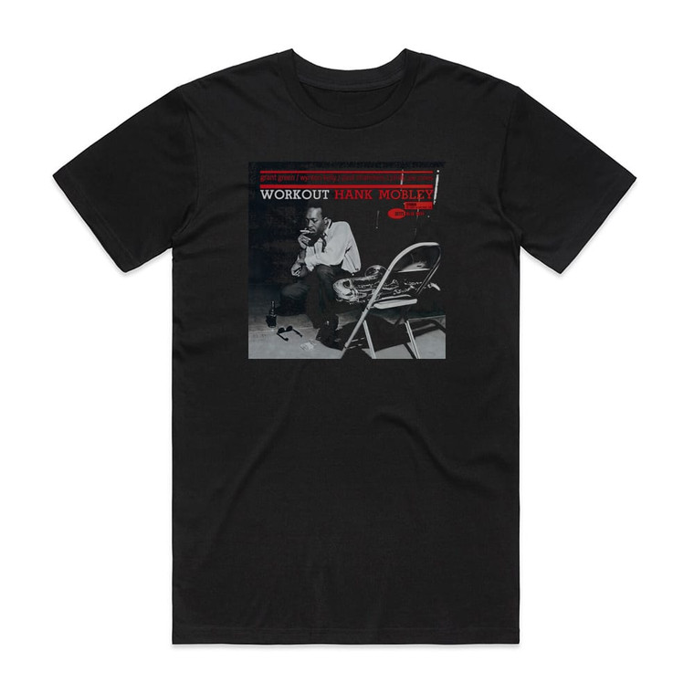 Hank Mobley Workout Album Cover T-Shirt Black
