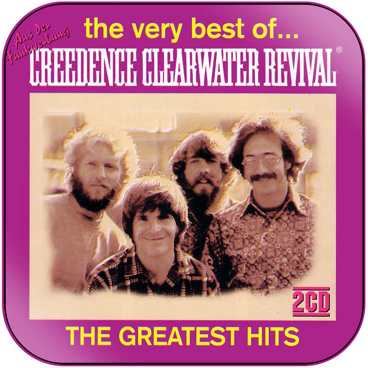 Creedence Clearwater Revival The Very Best Of Creedence Clearwater Revival Album Cover Sticker Album Cover Sticker