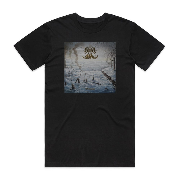 Horn Mohngang Album Cover T-Shirt Black