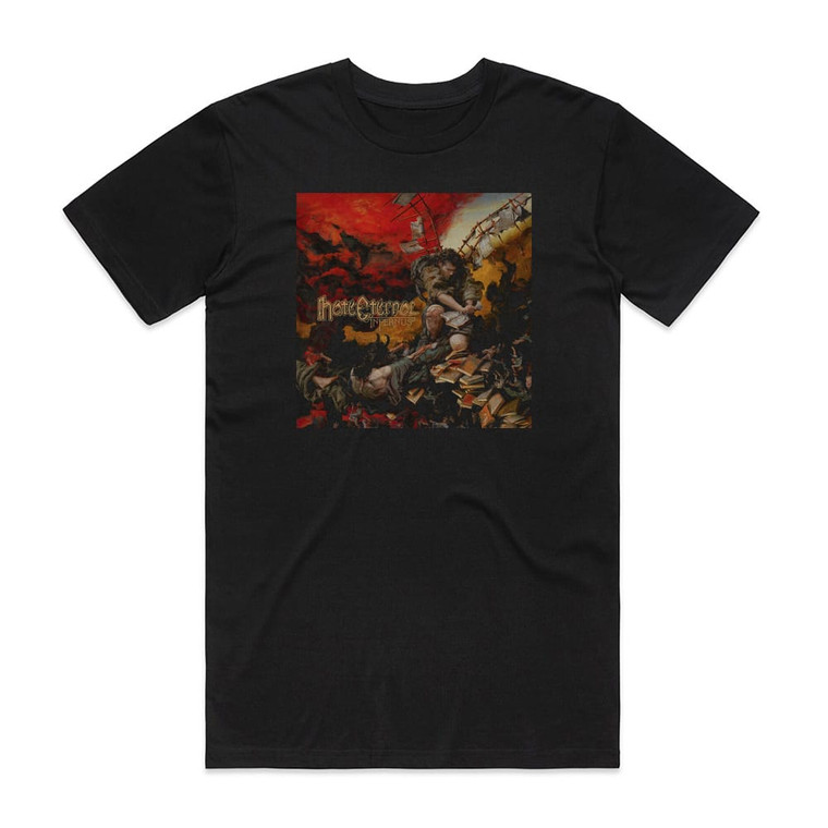 Hate Eternal Infernus Album Cover T-Shirt Black