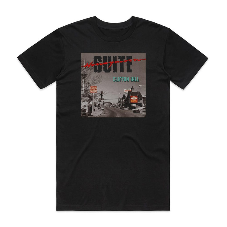 Honeymoon Suite Clifton Hill Album Cover T-Shirt Black