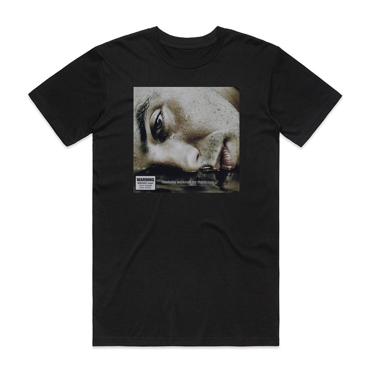 Hawksley Workman Los Manlicious Album Cover T-Shirt Black