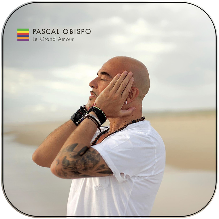 Pascal Obispo Le Grand Amour Album Cover Sticker