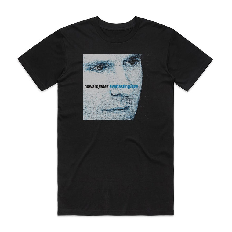 Howard Jones Everlasting Love 2 Album Cover T-Shirt Black