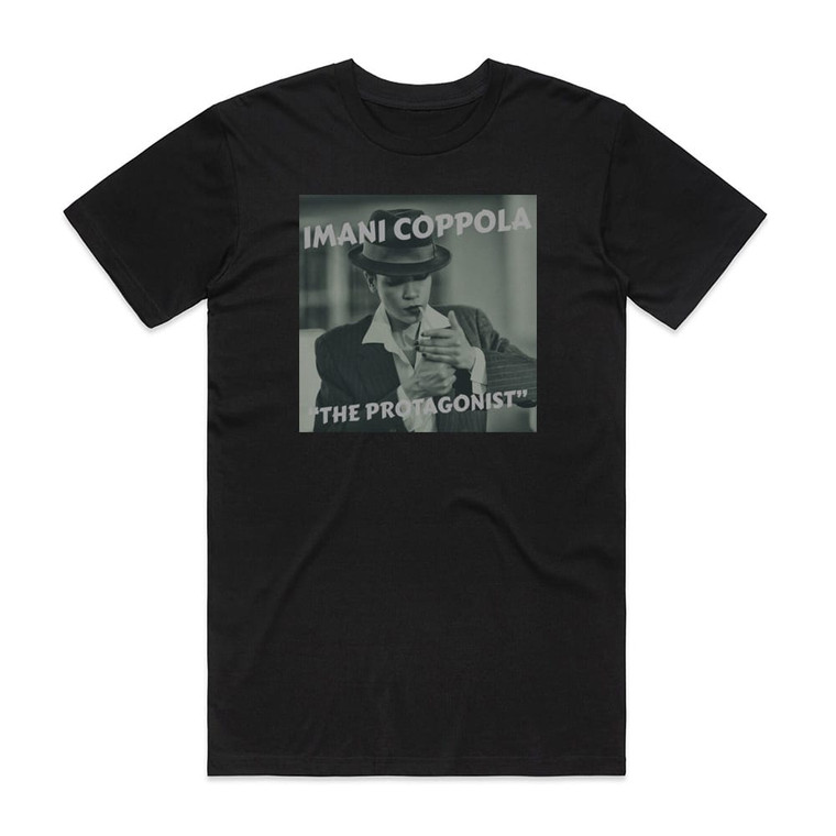 Imani Coppola The Protagonist Album Cover T-Shirt Black