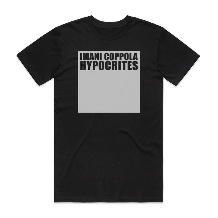 Imani Coppola Hypocrites Album Cover T-Shirt Black