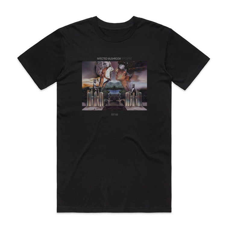 Infected Mushroom Bpempire Album Cover T-Shirt Black