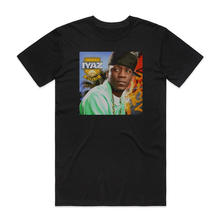 Iyaz Solo Album Cover T-Shirt Black