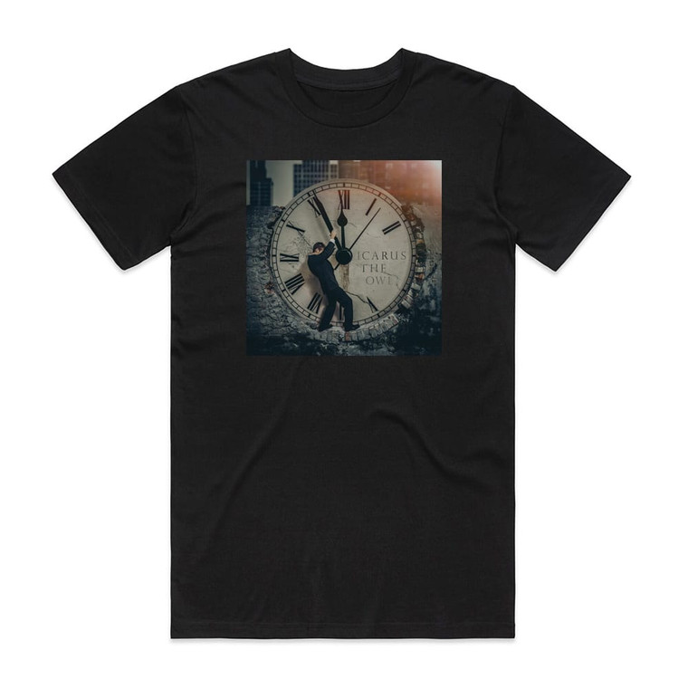 Icarus The Owl Icarus The Owl Album Cover T-Shirt Black